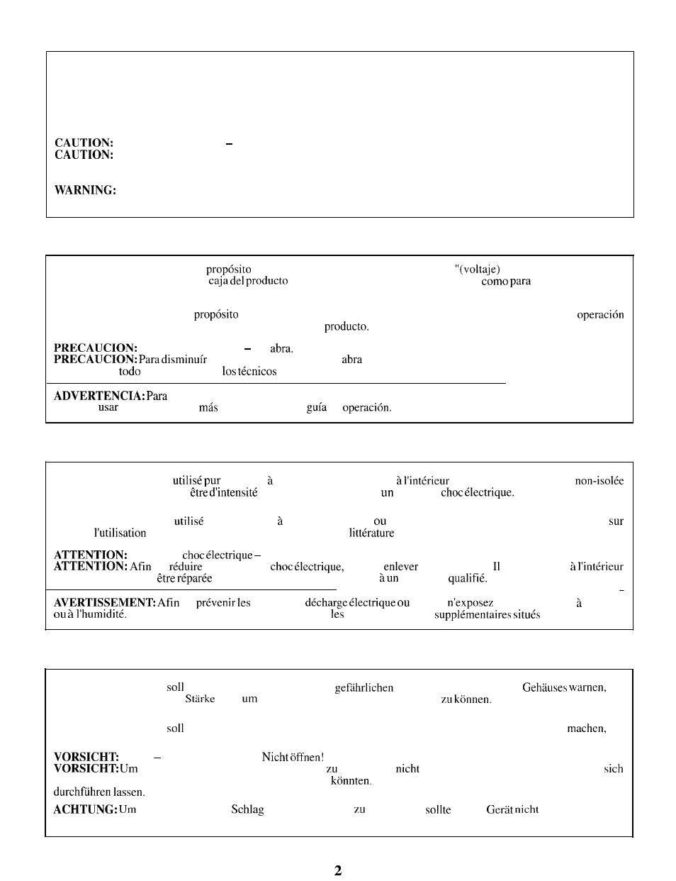 Peavey Supreme User Manual | Page 2 / 20