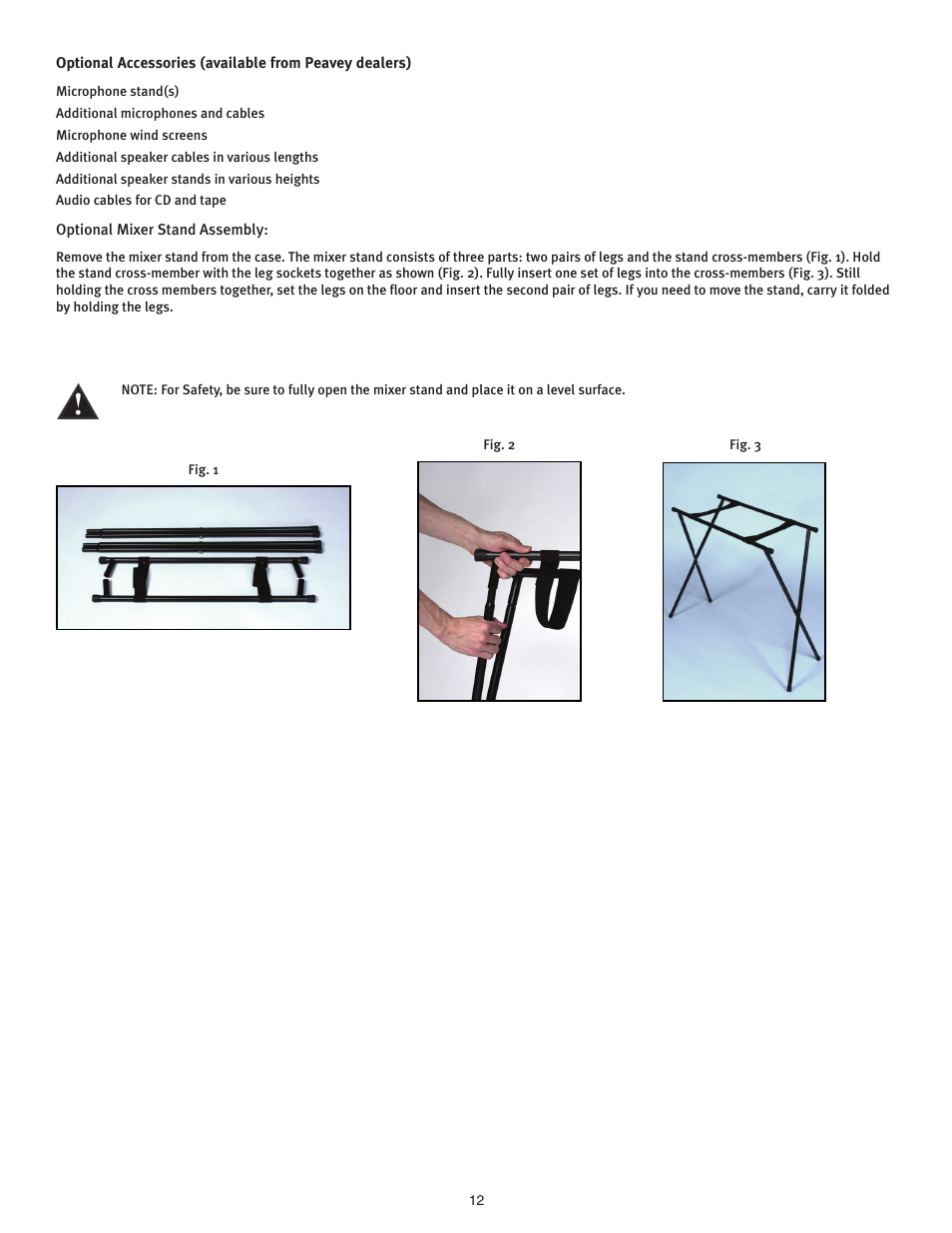 Peavey ESCORT 3000 User Manual | Page 12 / 16