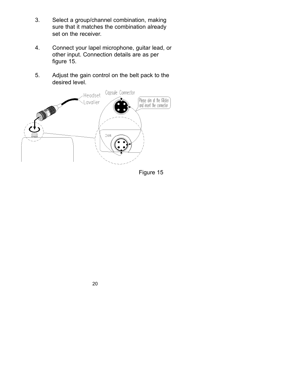 Peavey PCX-U302 User Manual | Page 20 / 28