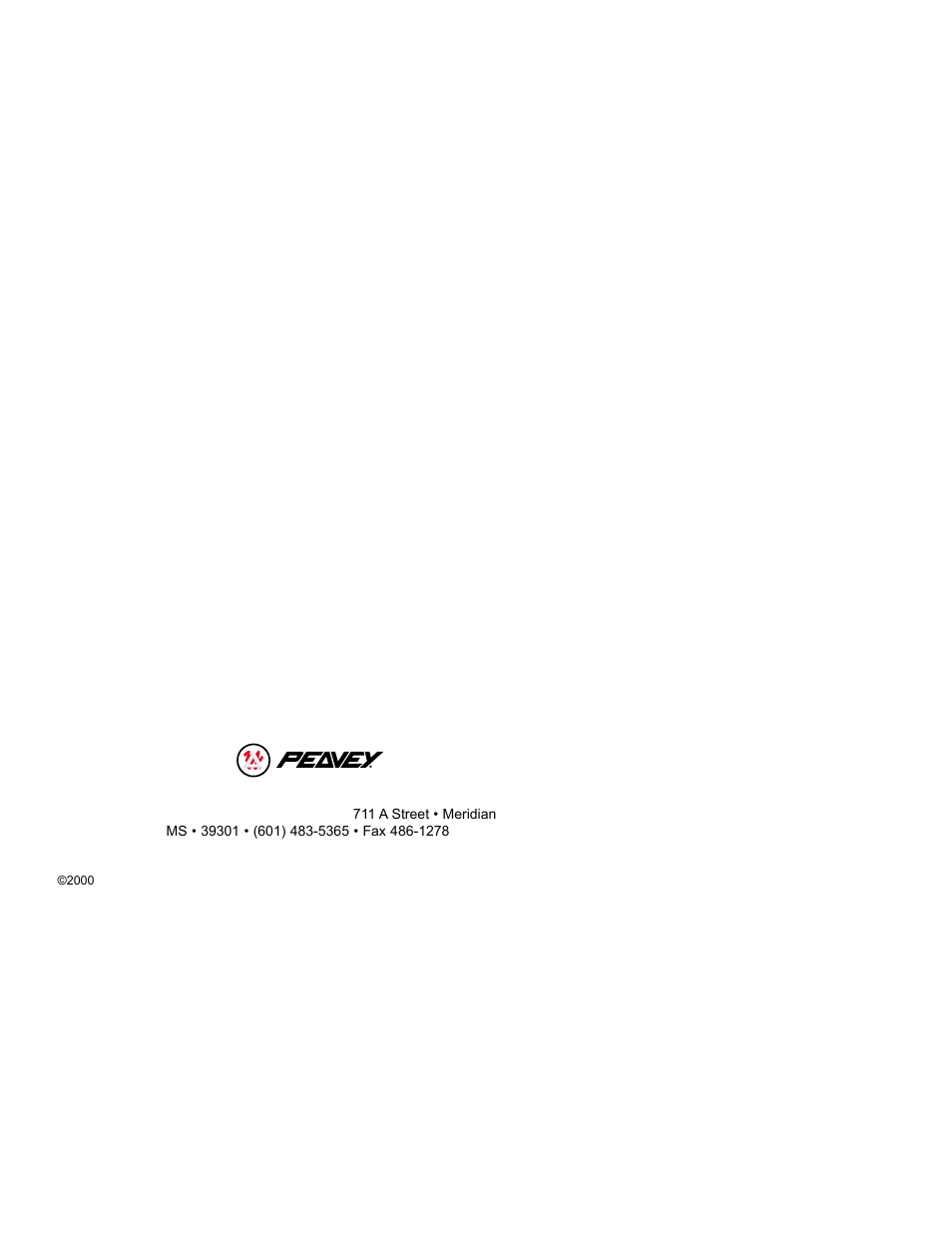 Peavey PCX-U302 User Manual | Page 28 / 28