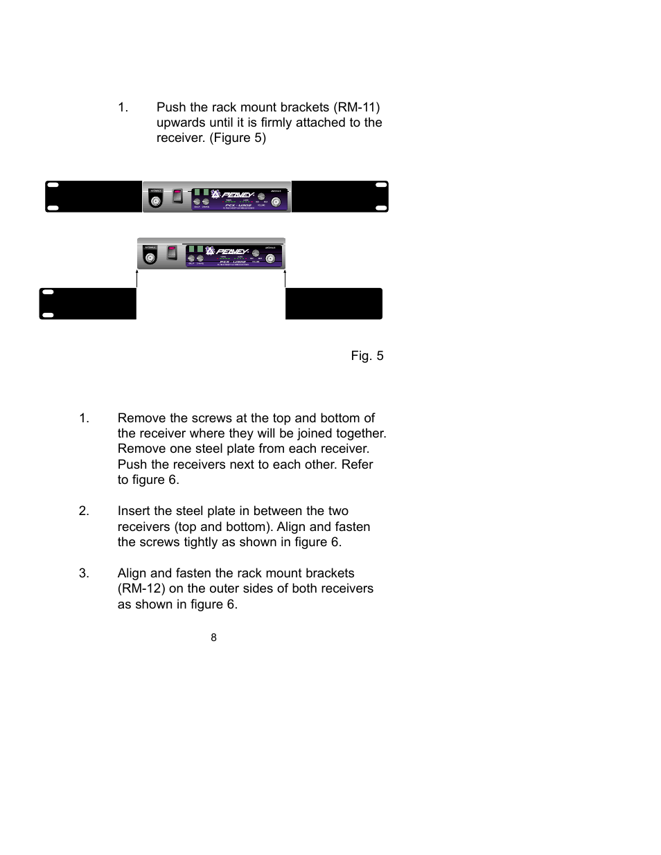 Peavey PCX-U302 User Manual | Page 8 / 28