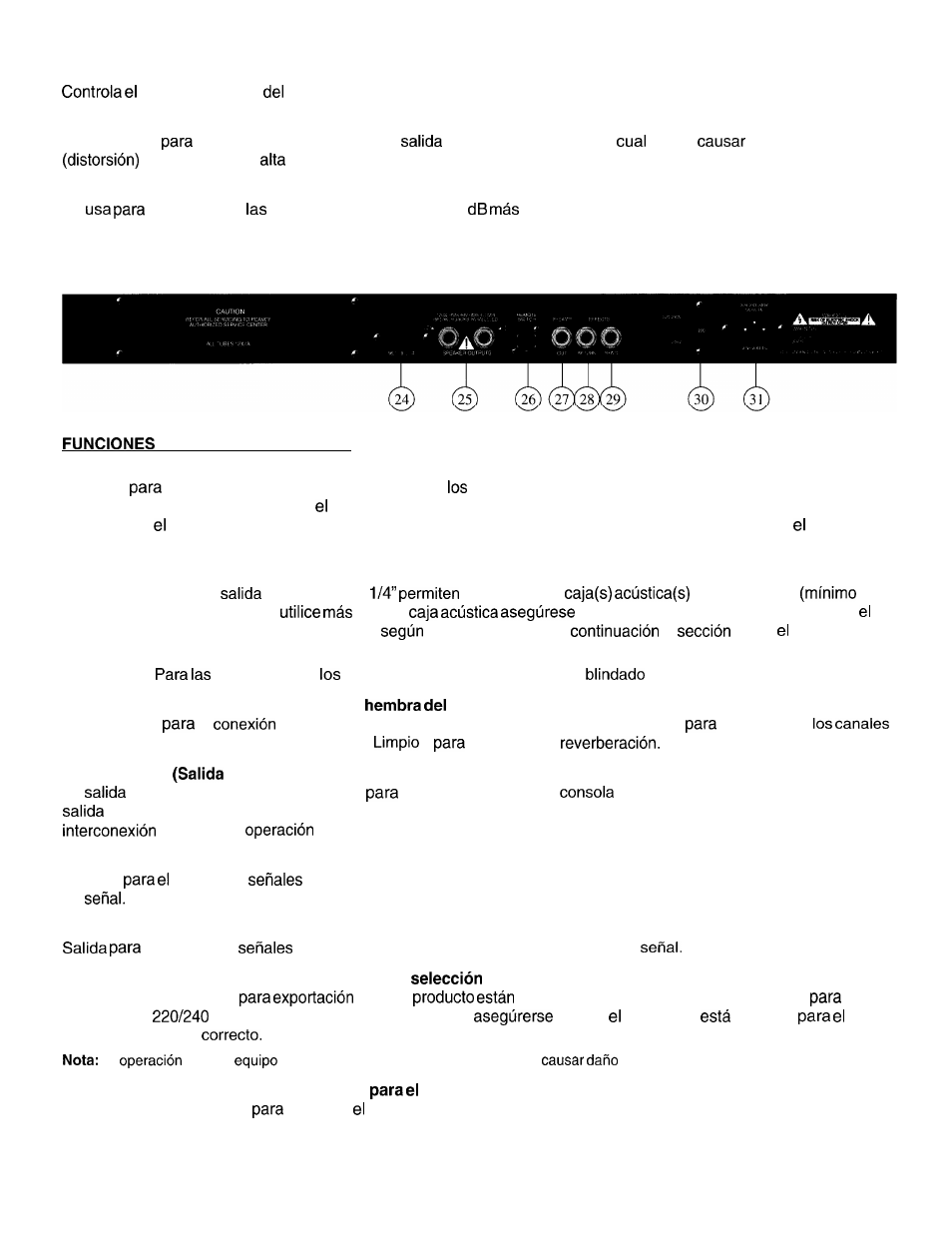 Peavey Ultra Plus User Manual | Page 11 / 20