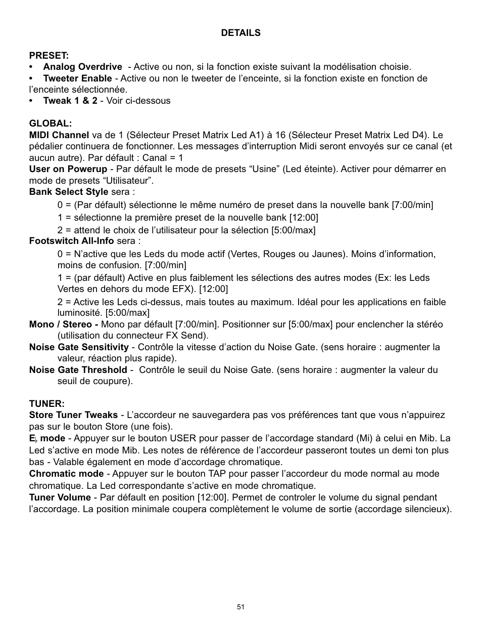 Peavey BAM 210 User Manual | Page 51 / 80