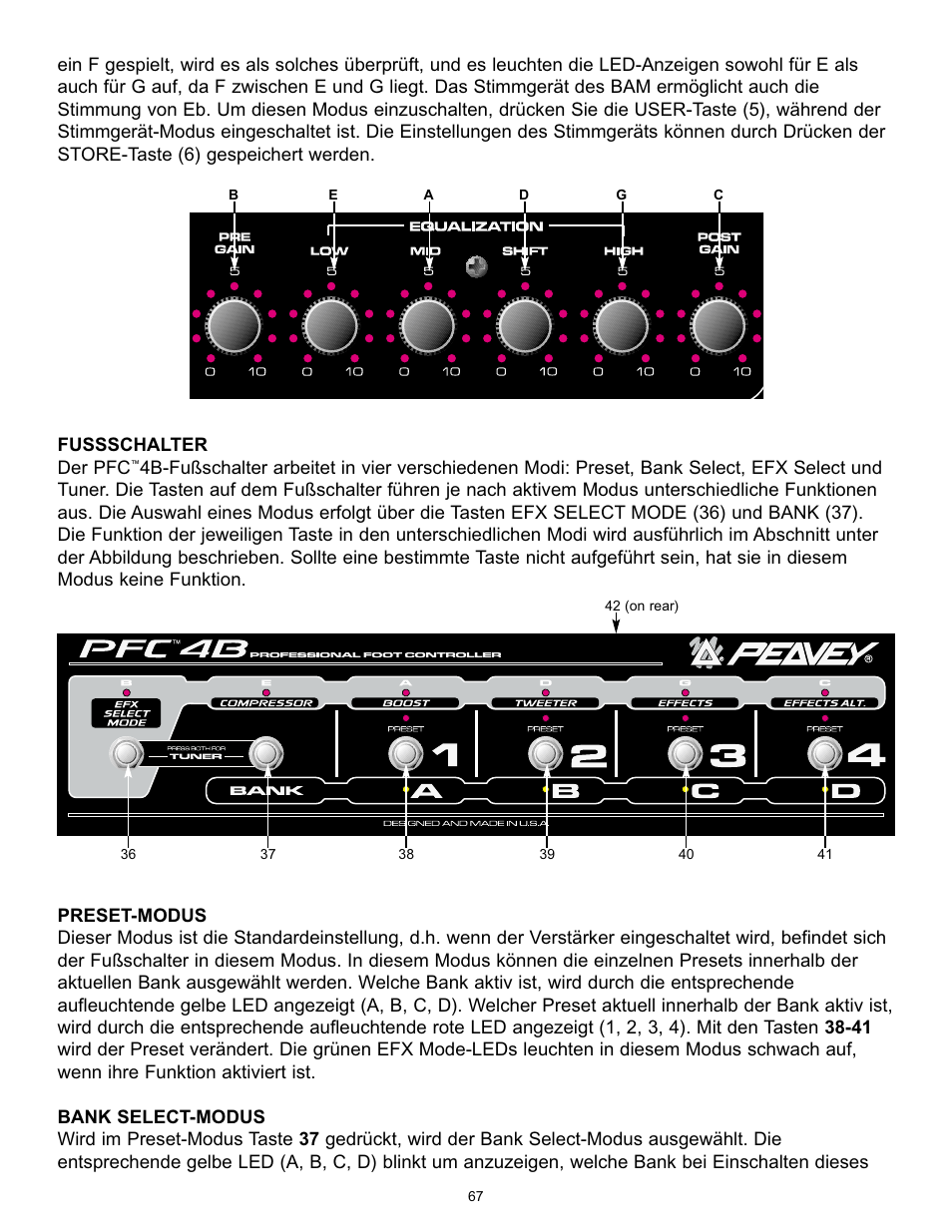 Peavey BAM 210 User Manual | Page 67 / 80