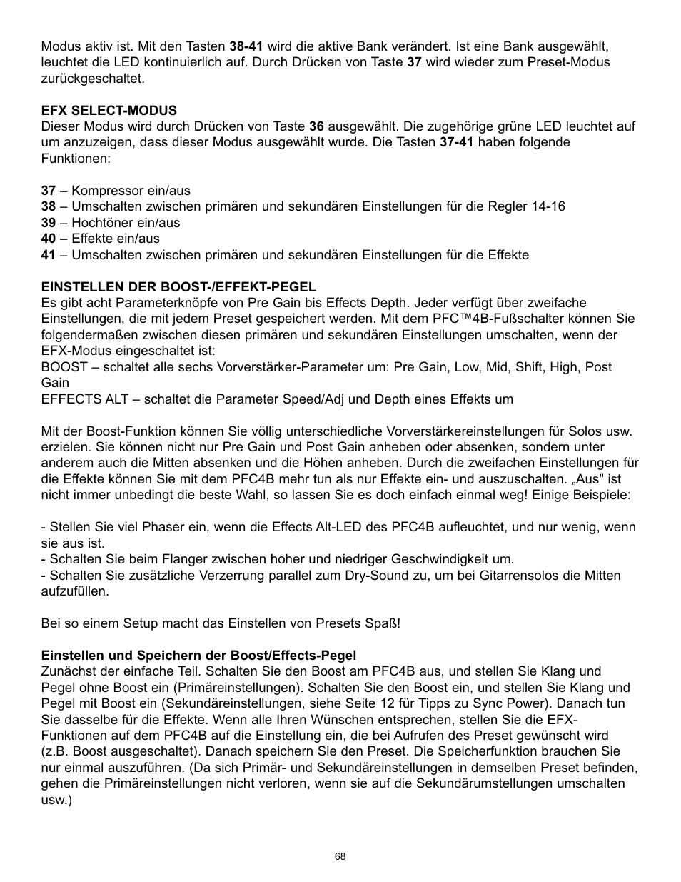 Peavey BAM 210 User Manual | Page 68 / 80