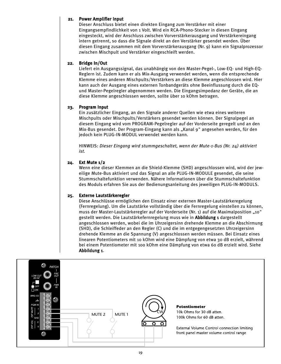 Peavey MMA8352 User Manual | Page 19 / 48