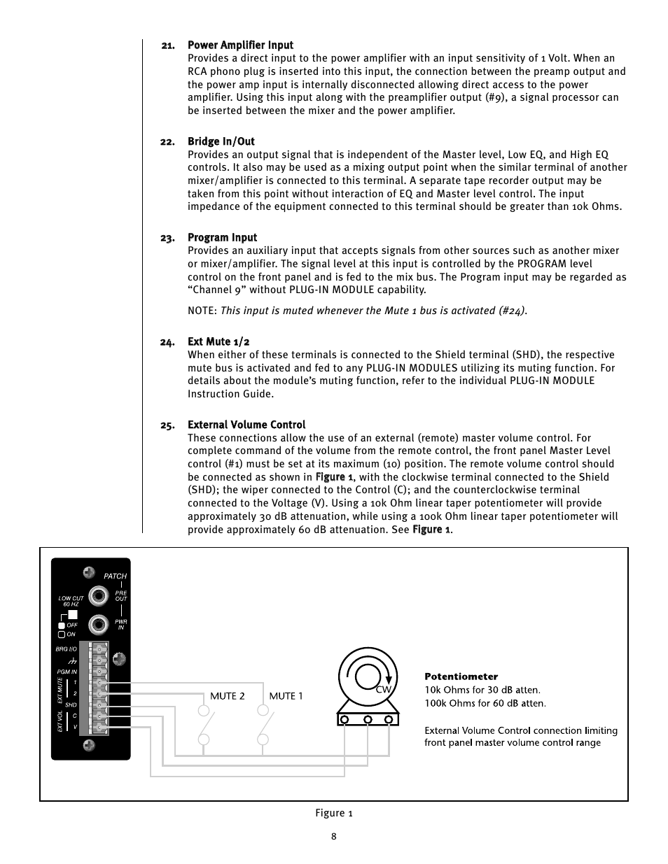 Peavey MMA8352 User Manual | Page 8 / 48