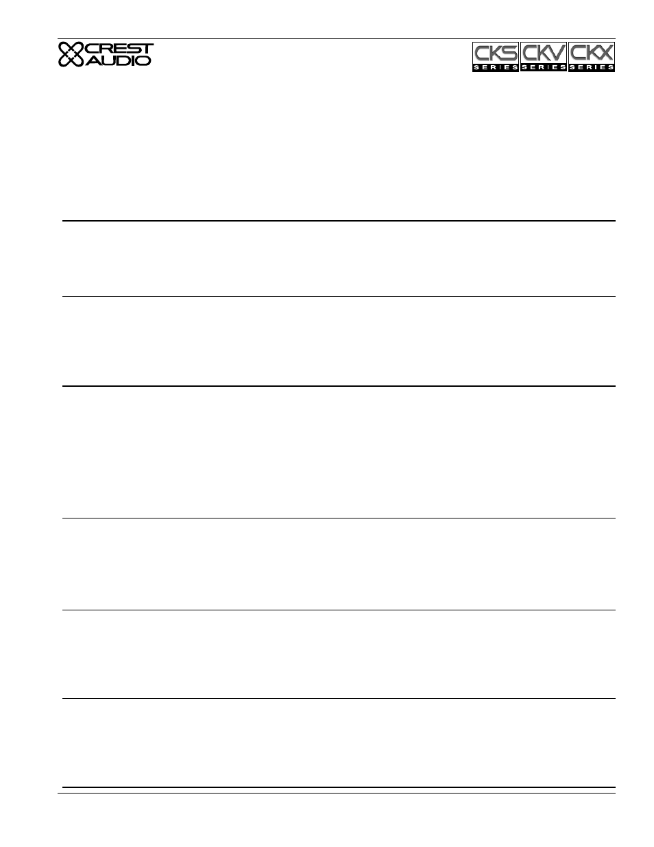 Peavey CKS Series User Manual | Page 17 / 20