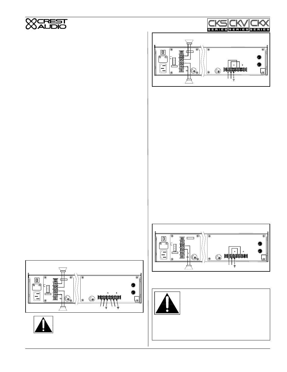 Ch.a | Peavey CKS Series User Manual | Page 7 / 20