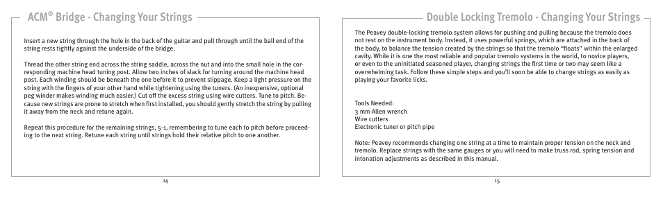 Peavey 141211105 User Manual | Page 8 / 17