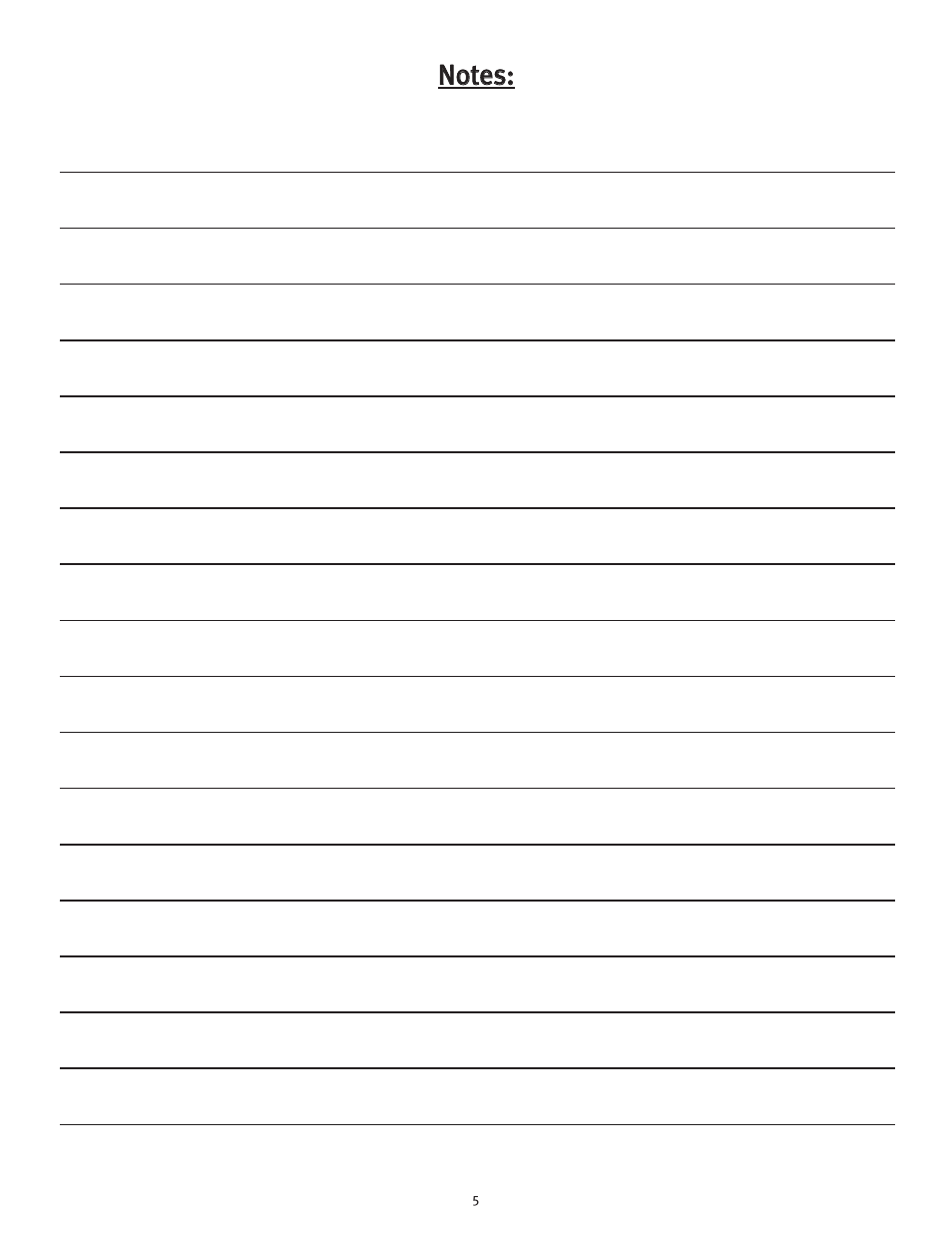 Nnootteess | Peavey 18S User Manual | Page 5 / 8