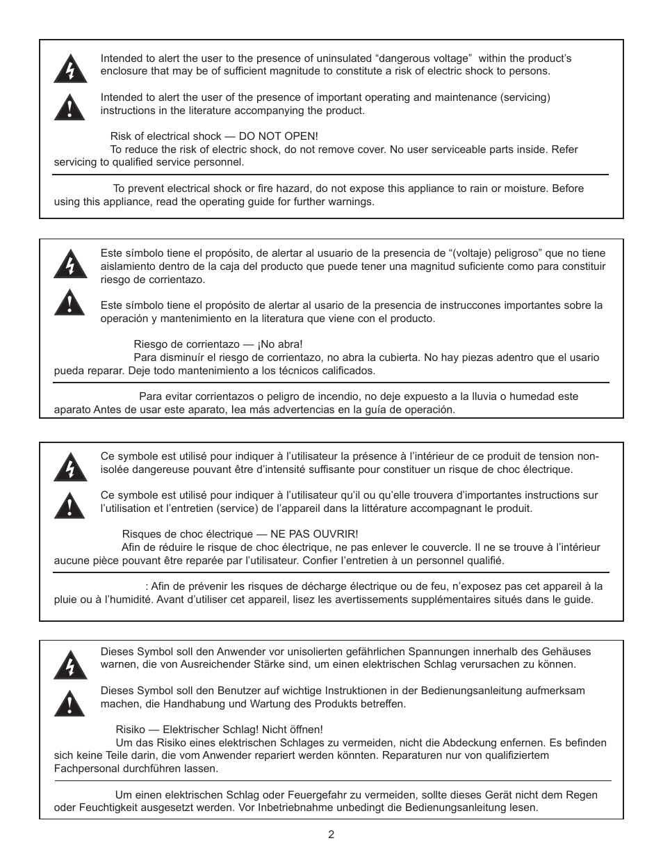 Peavey 3D Mix Pro User Manual | Page 2 / 48