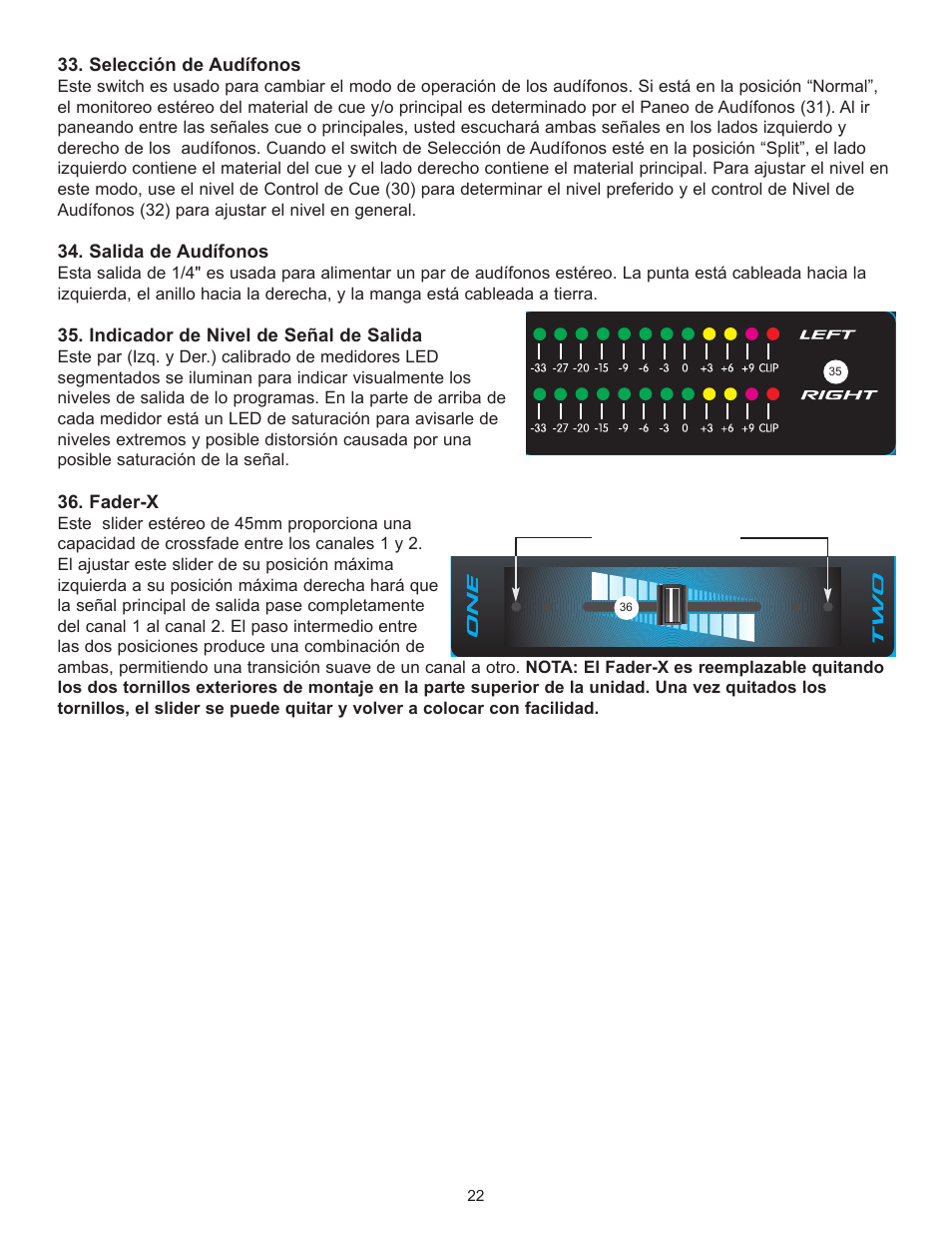 Peavey 3D Mix Pro User Manual | Page 22 / 48