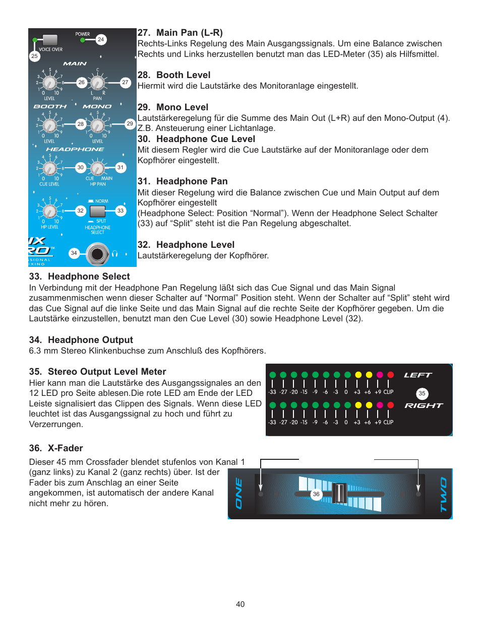 Peavey 3D Mix Pro User Manual | Page 40 / 48