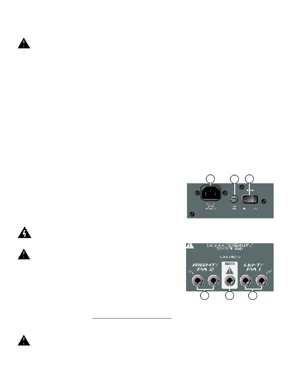 Peavey XR 600F User Manual | Page 7 / 32