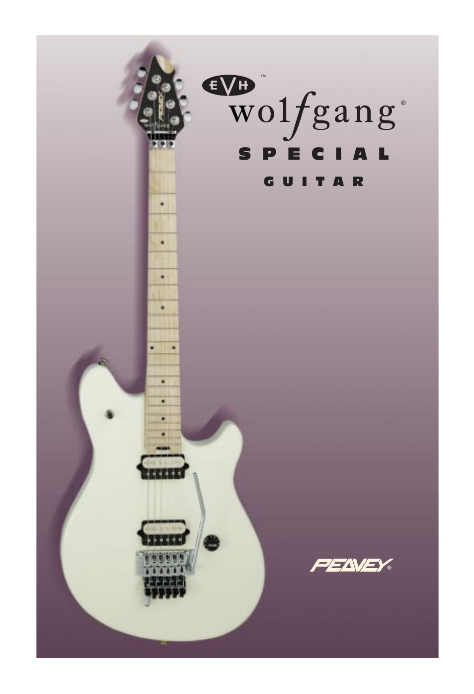 Peavey EVH Wolfgang User Manual | 56 pages