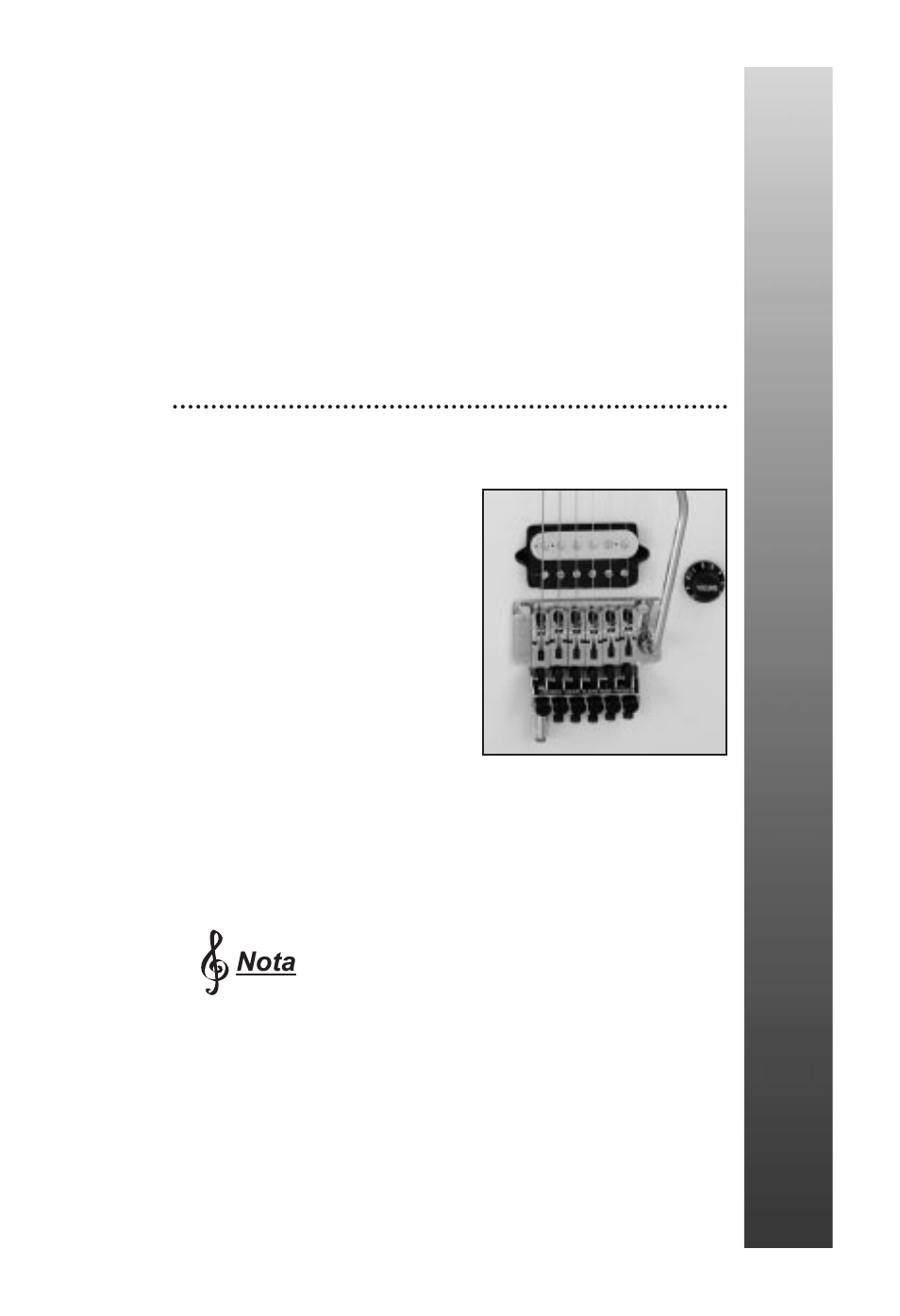 Entonación de las cuerdas, Nota | Peavey EVH Wolfgang User Manual | Page 23 / 56