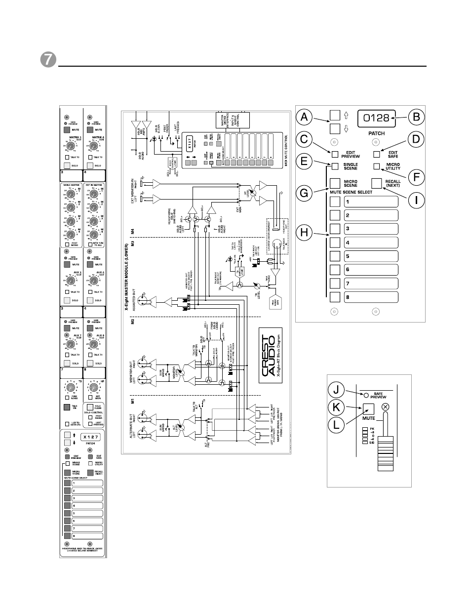 Microprocessor muting system | Peavey X-Eight HS User Manual | Page 124 / 144