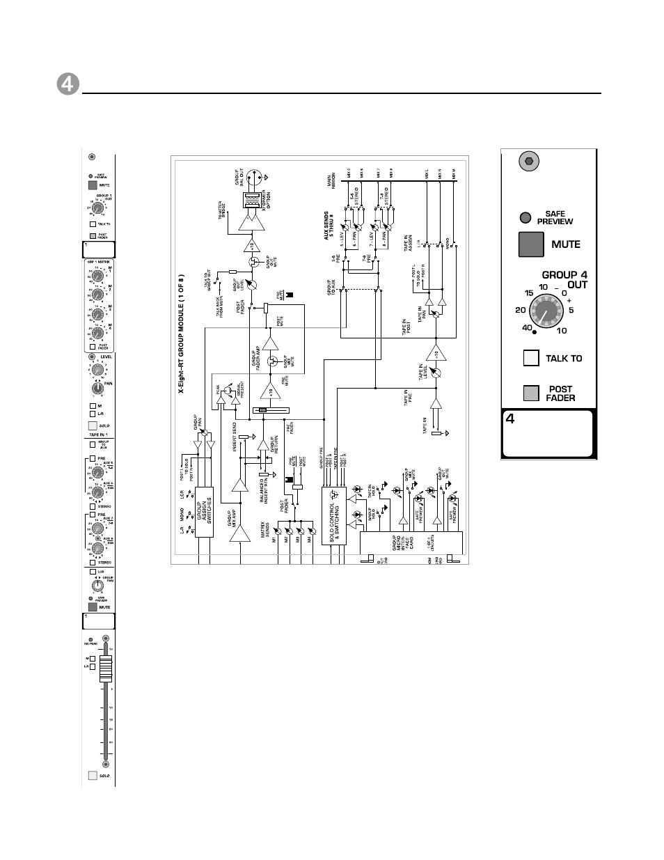 Group rt module | Peavey X-Eight HS User Manual | Page 58 / 144