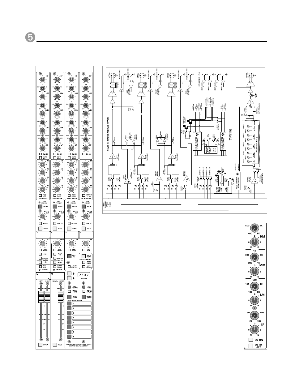 Master hs module | Peavey X-Eight HS User Manual | Page 74 / 144
