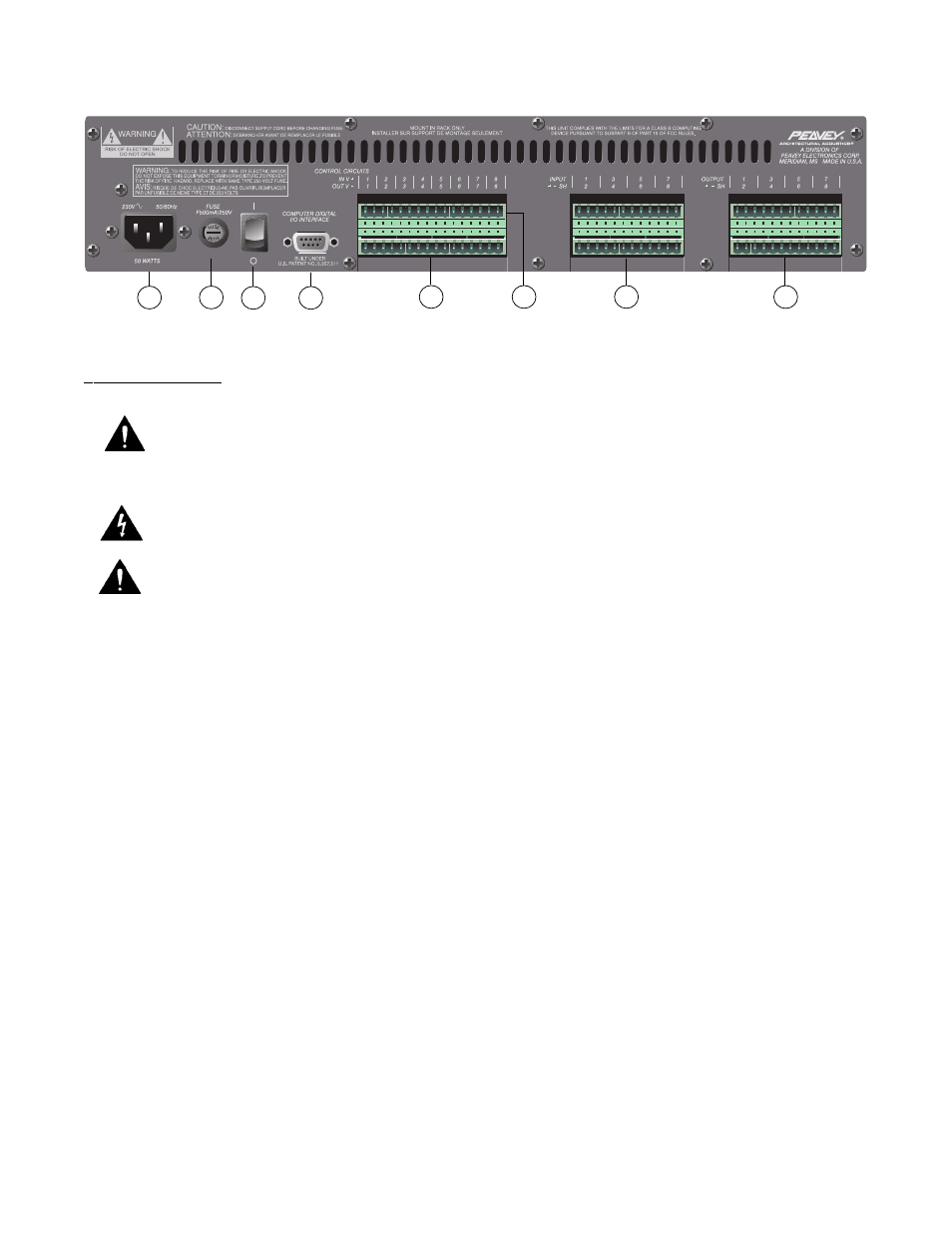 Peavey 646-049 User Manual | Page 12 / 20