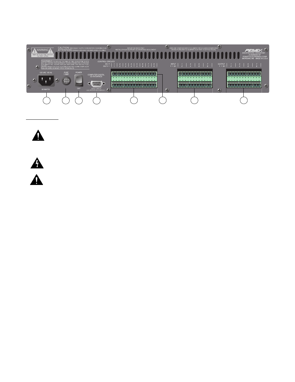 Peavey 646-049 User Manual | Page 4 / 20