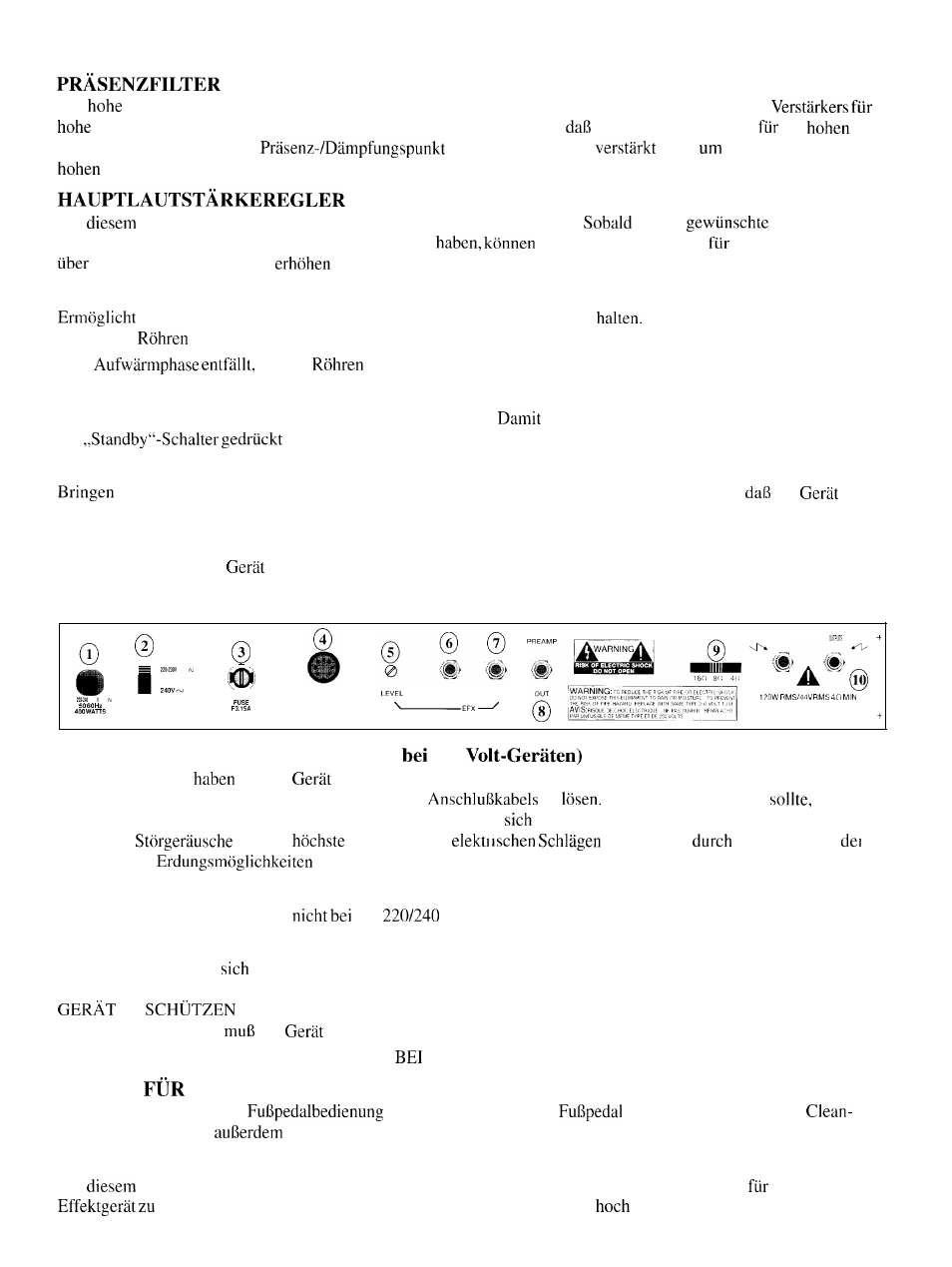 Speaker | Peavey Duel 212 User Manual | Page 19 / 24