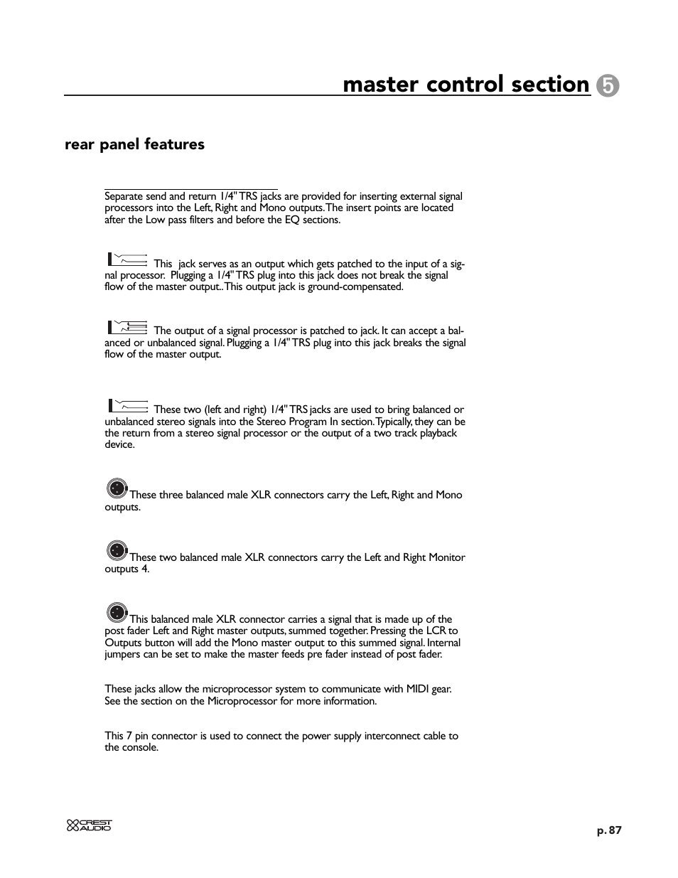 Peavey X-VCA User Manual | Page 87 / 142