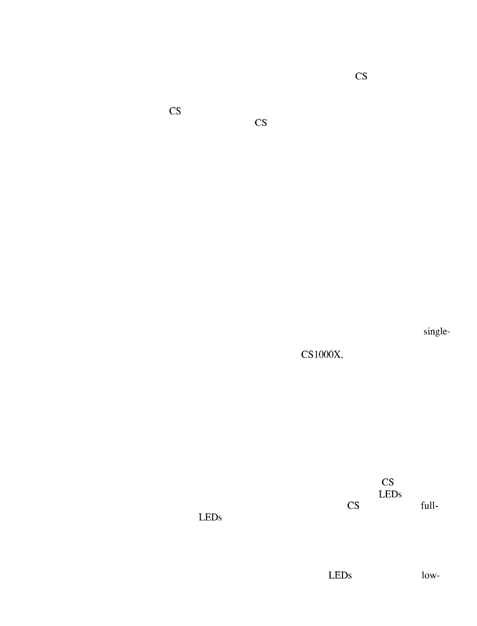 Peavey CS 1000X User Manual | Page 16 / 20