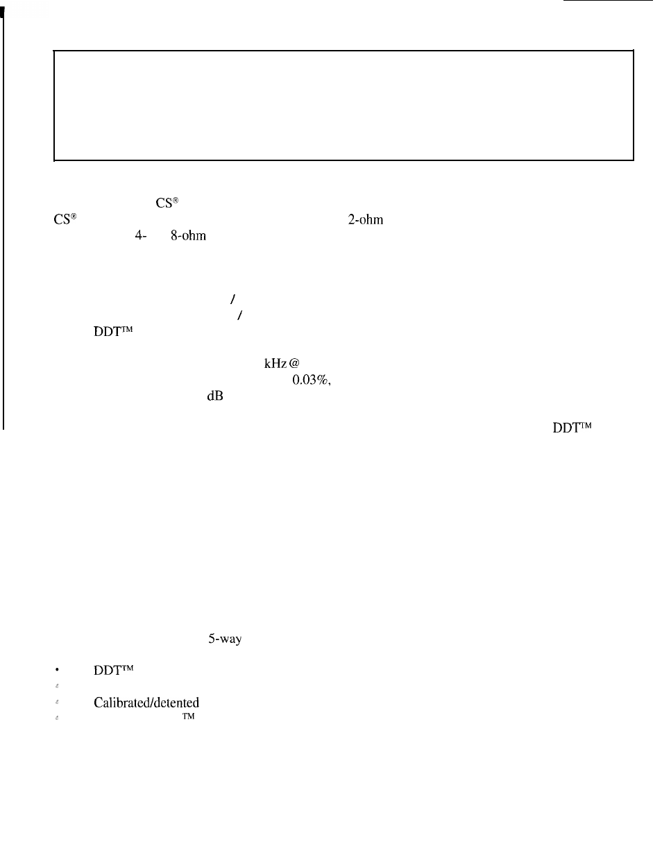 Peavey CS 1000X User Manual | Page 3 / 20