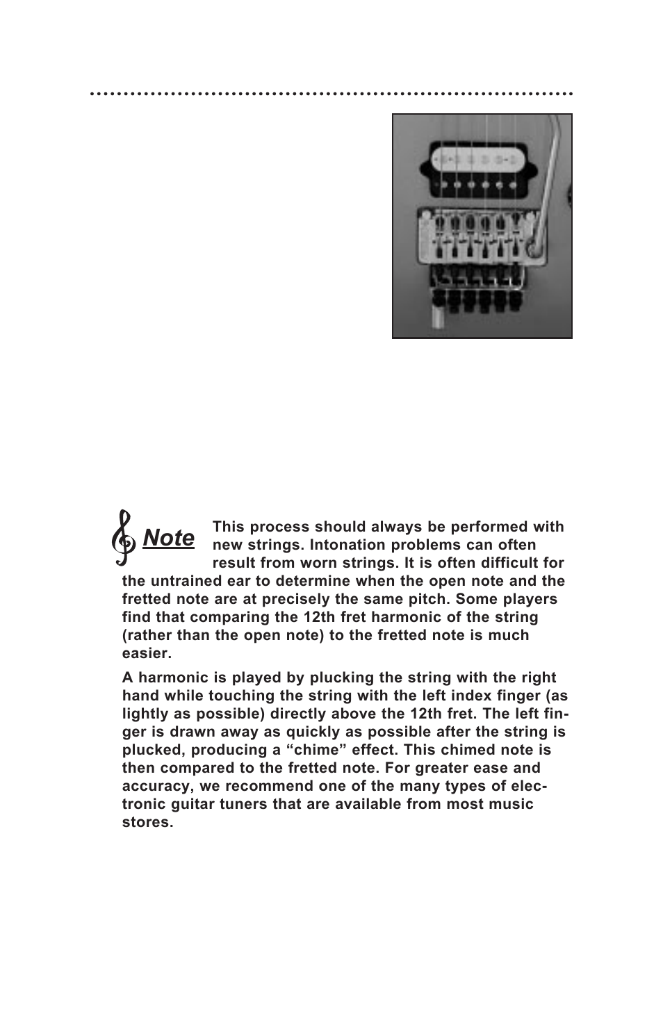 Tring intonation | Peavey Electronics User Manual | Page 12 / 60