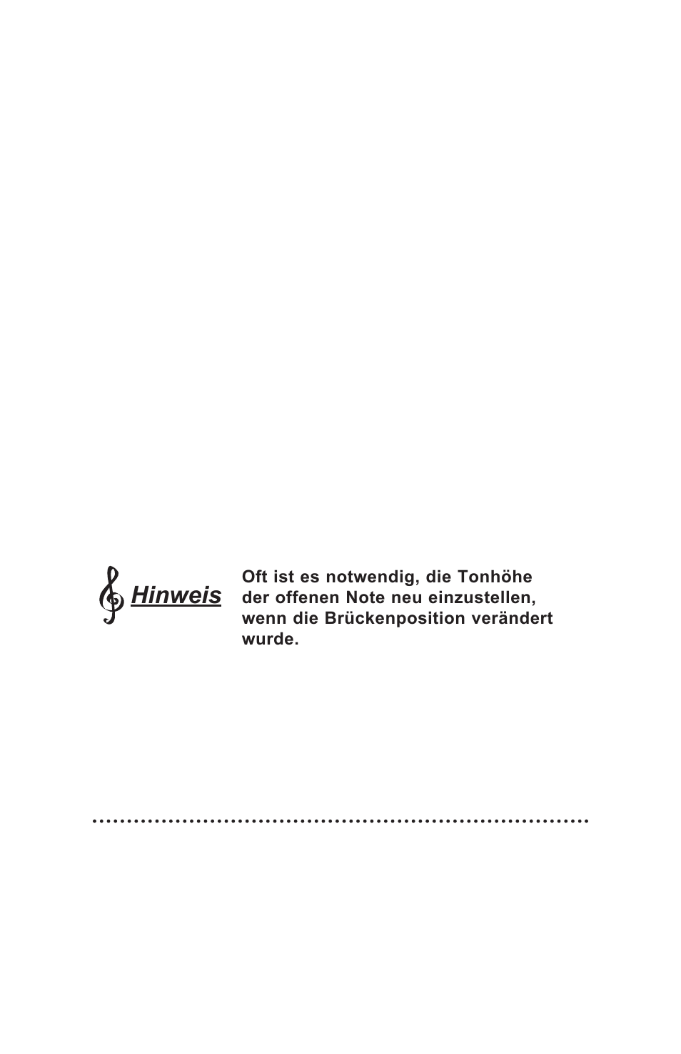 Pflege ihres instruments, Hinweis | Peavey Electronics User Manual | Page 50 / 60