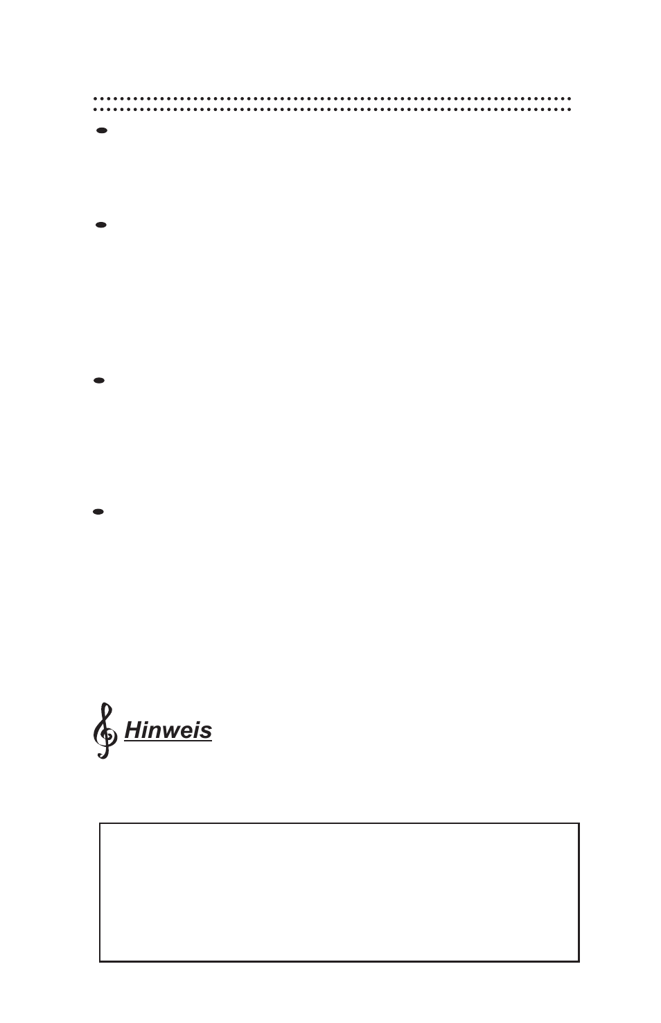 Warnungen, Hinweis | Peavey Electronics User Manual | Page 52 / 60