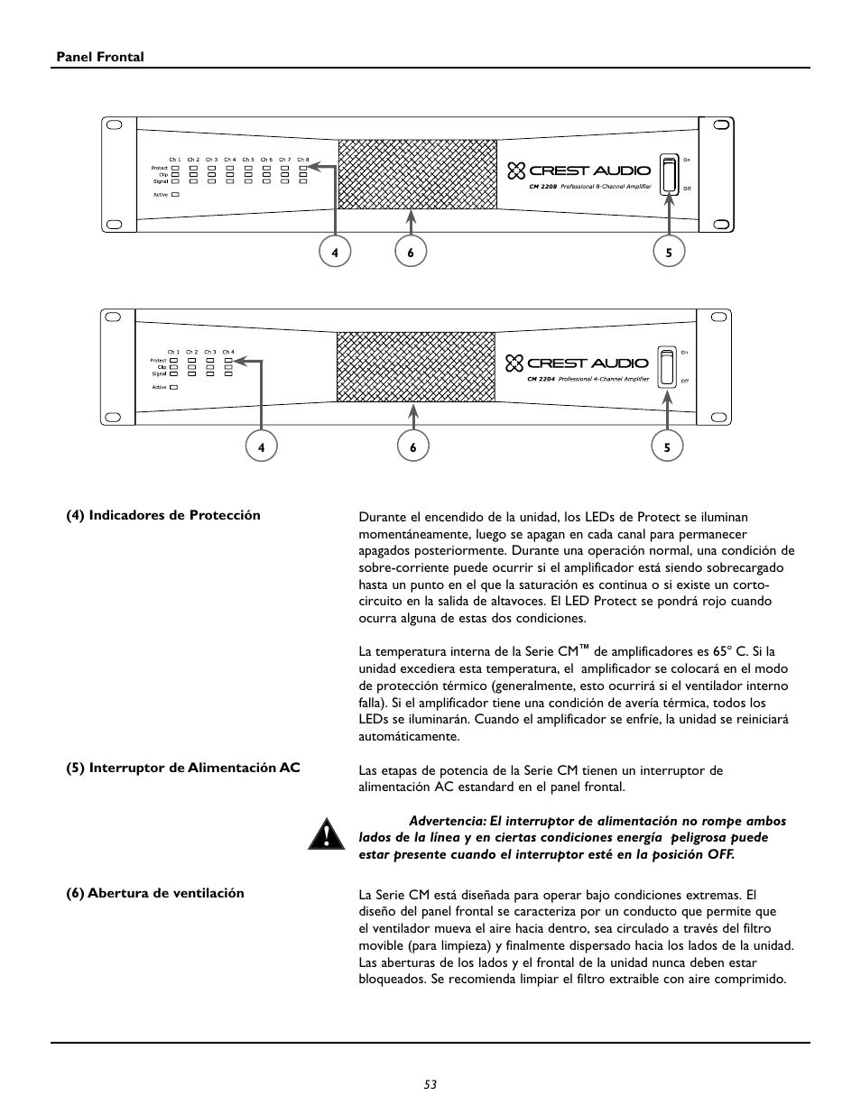 Peavey CM2204 User Manual | Page 53 / 64