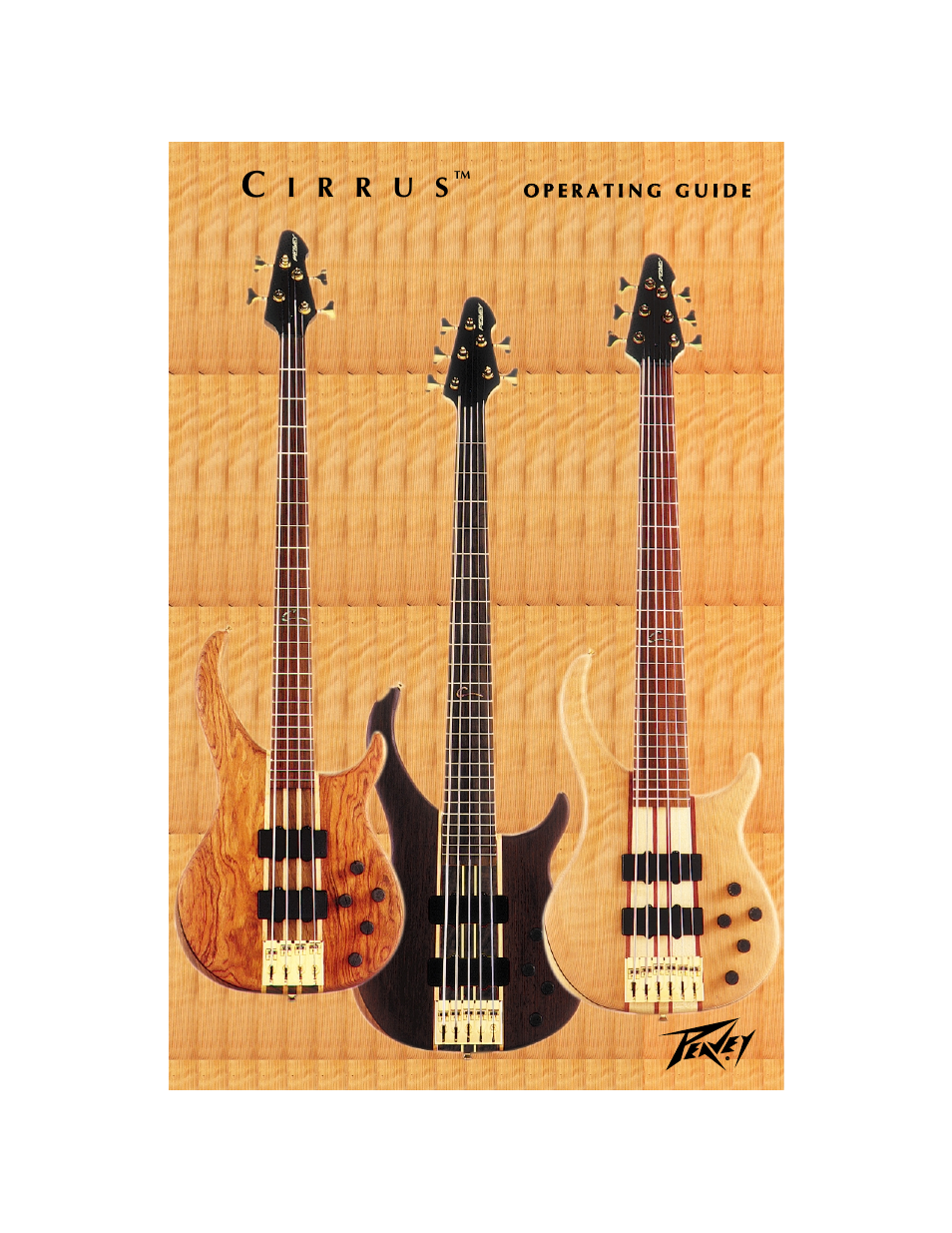 Peavey Cirrus User Manual | 40 pages