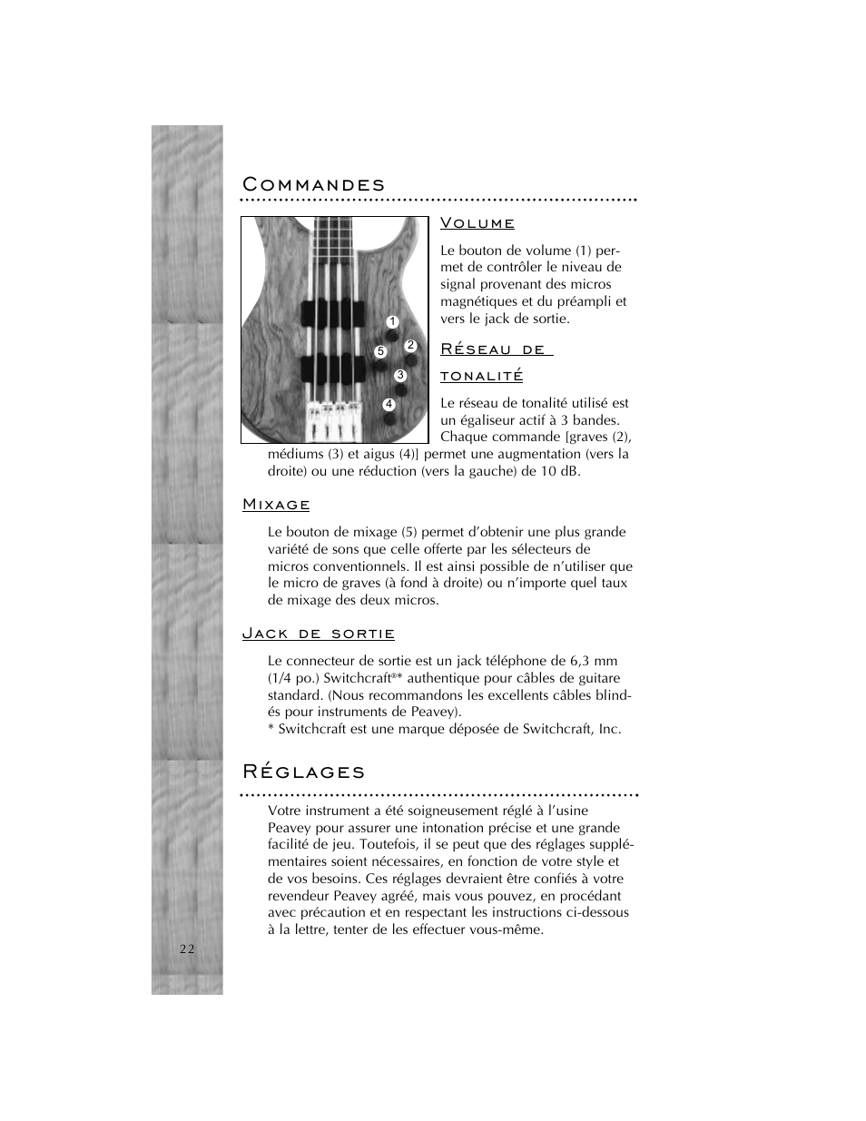 Peavey Cirrus User Manual | Page 22 / 40
