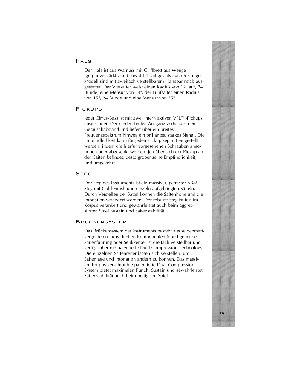 Peavey Cirrus User Manual | Page 29 / 40