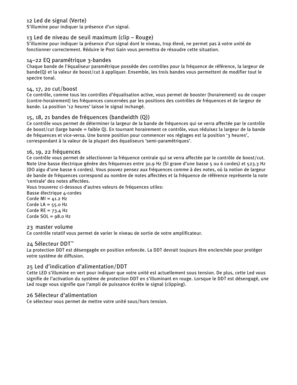 Peavey 500 User Manual | Page 21 / 32