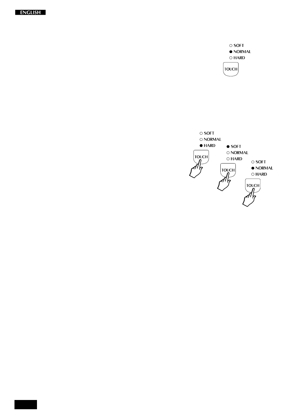 Touch | Peavey pRP 7 User Manual | Page 18 / 44