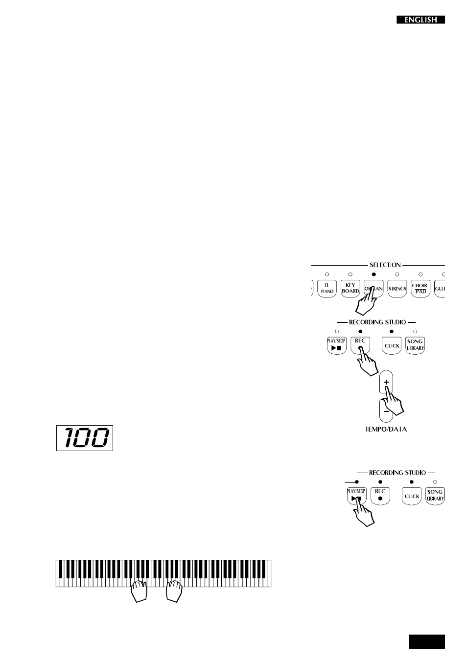 Recording studio | Peavey pRP 7 User Manual | Page 27 / 44