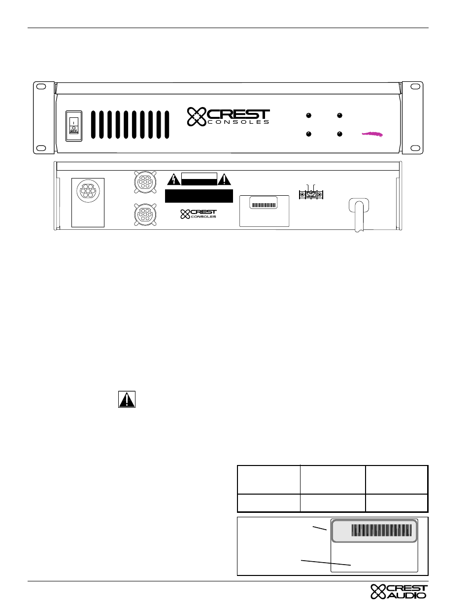 Xcva06, 9 amps, 5 amps | Supply identification, Power requirements, Ground linking, Twin supply operation, Console and power supply grounding, Century series console power supply, S/n power supply model | Peavey Century Series User Manual | Page 10 / 38