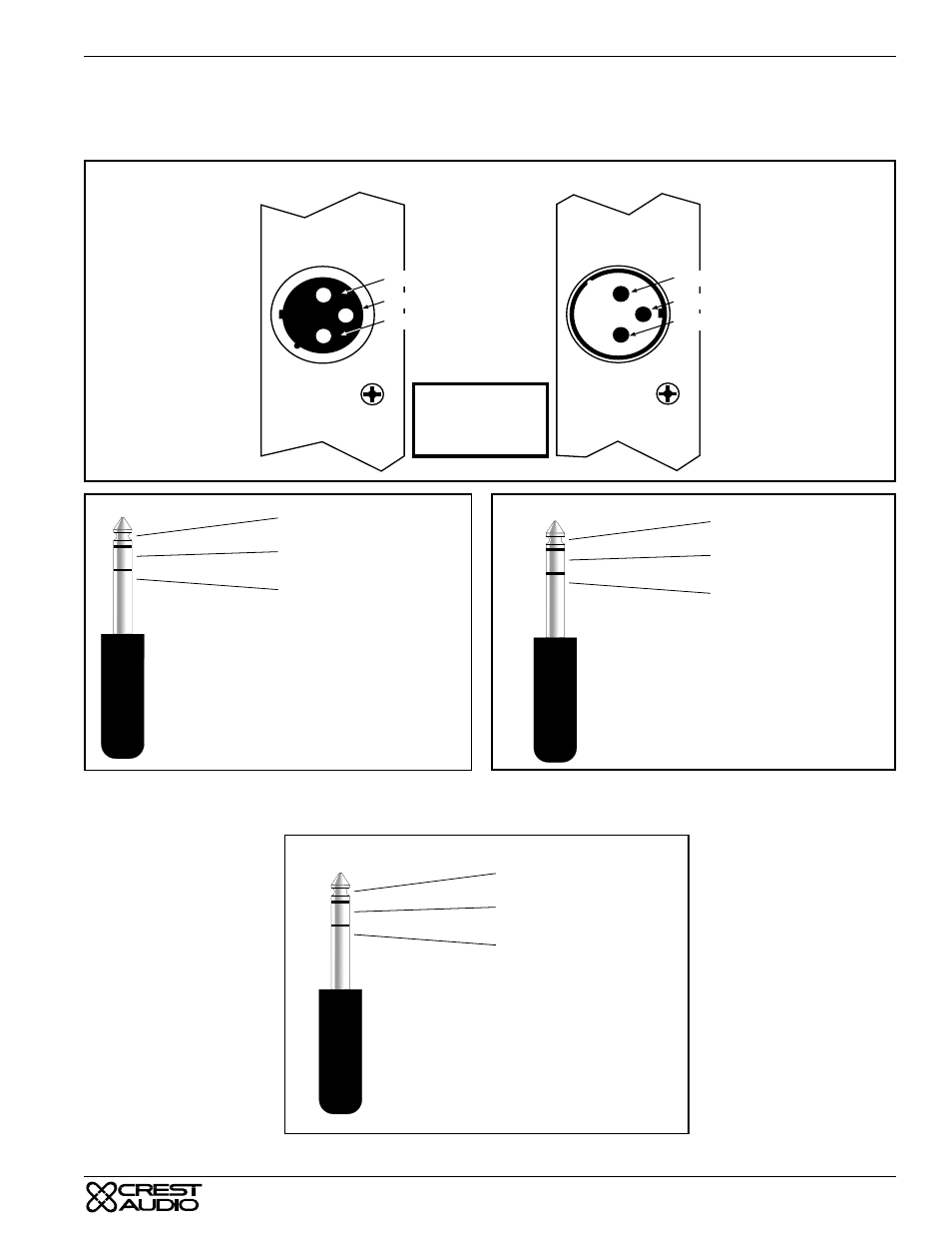 Output xlr input xlr | Peavey Century Series User Manual | Page 7 / 38