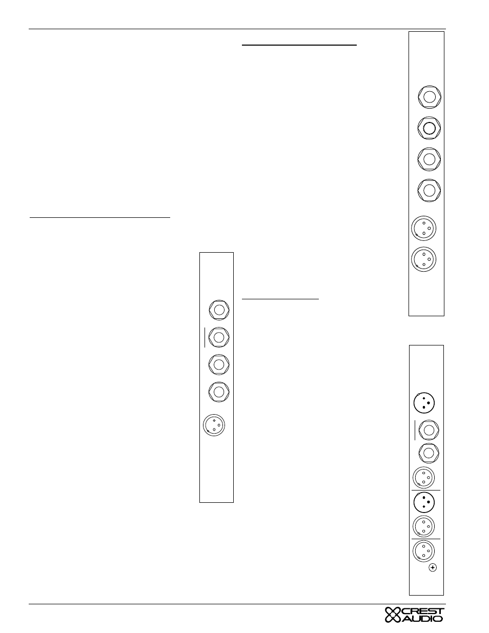 Rear connections, Levels, Impedances | Input module connections direct out, Insert send, Bal insert return, Bal line in, Mic in, Stereo input module insert l / insert r, Bal line in l / bal line in r | Peavey Century Series User Manual | Page 8 / 38