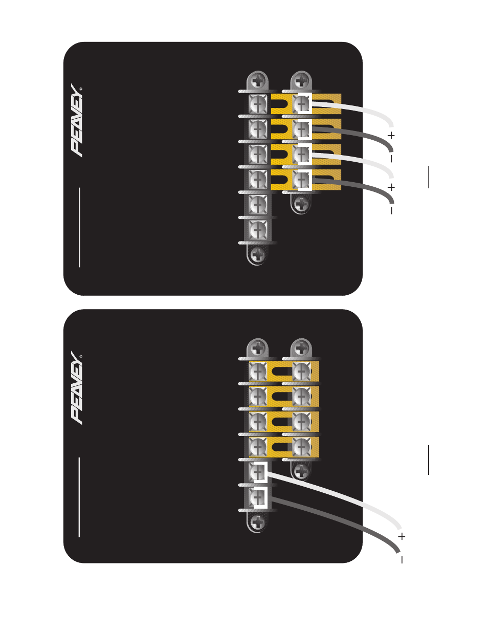 Impulse 1582, Full range low high bi-amp | Peavey Impulse 1582 User Manual | Page 10 / 12