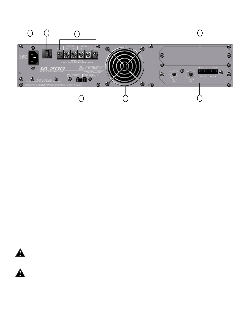 Peavey IA 400V User Manual | Page 39 / 69