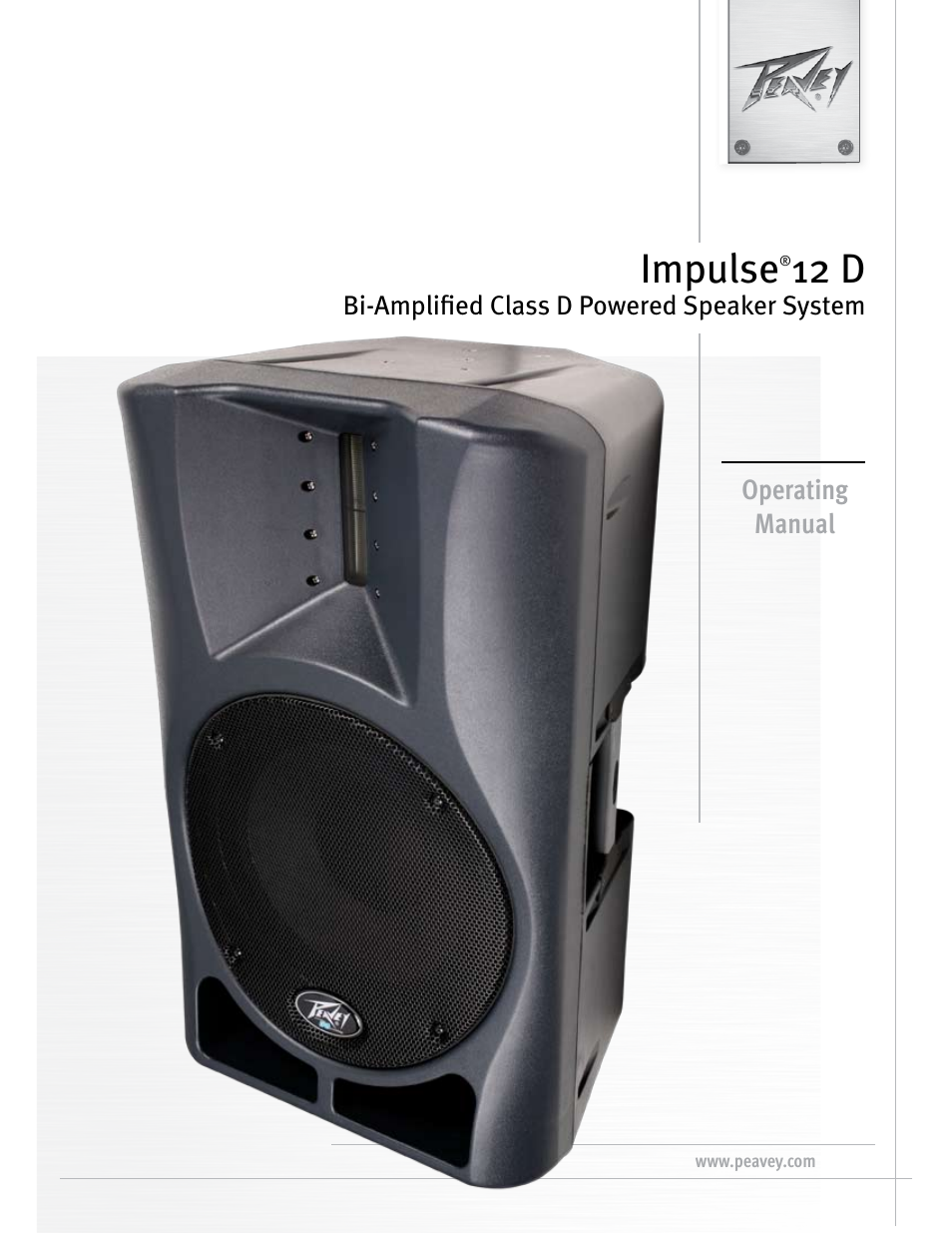 Peavey IMPULSE 12 D User Manual | 148 pages