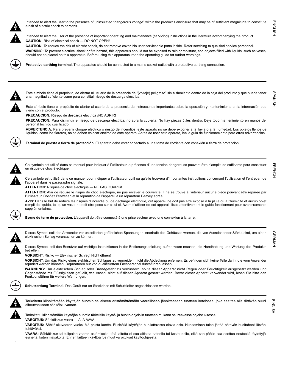 Peavey IMPULSE 12 D User Manual | Page 2 / 148