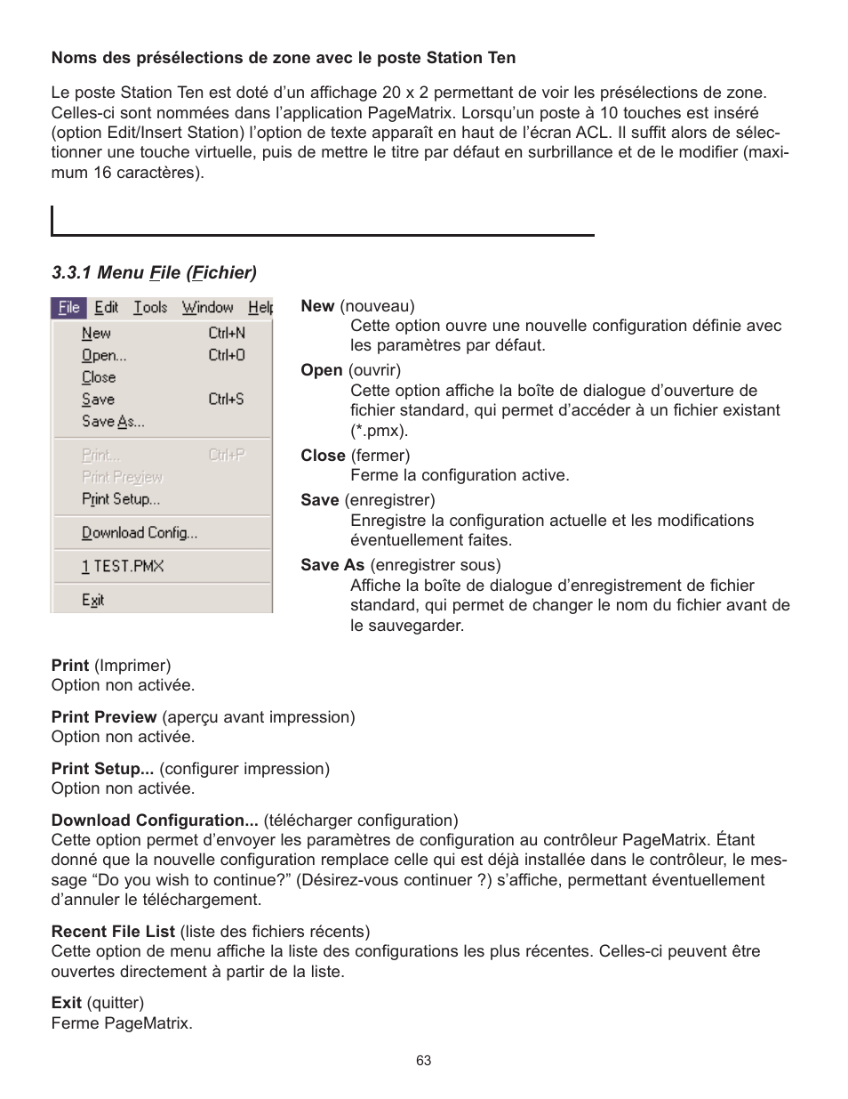 Peavey PageMatrix User Manual | Page 63 / 104