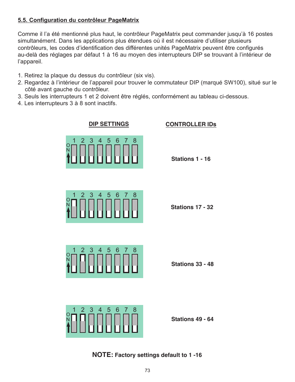 Peavey PageMatrix User Manual | Page 73 / 104