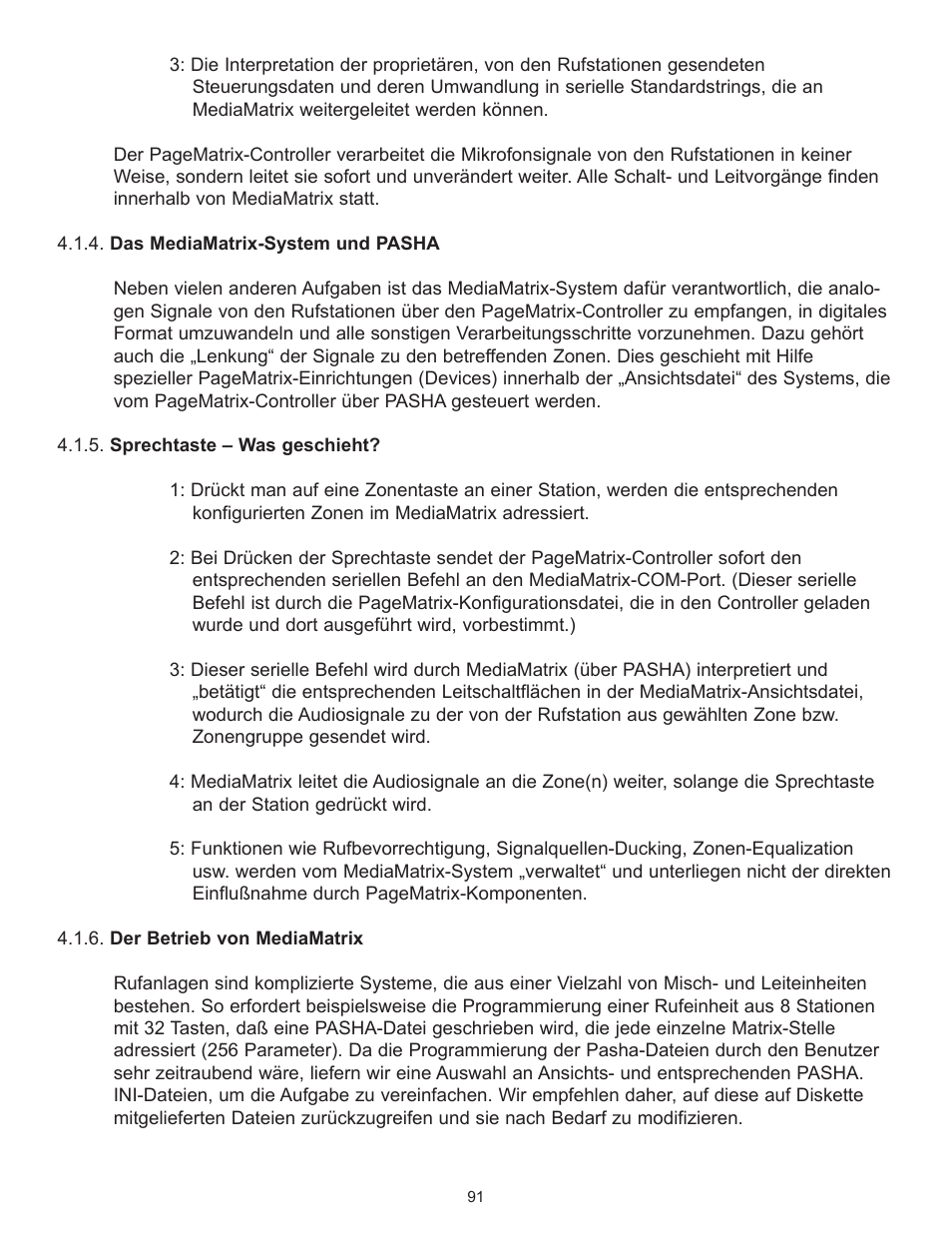 Peavey PageMatrix User Manual | Page 91 / 104